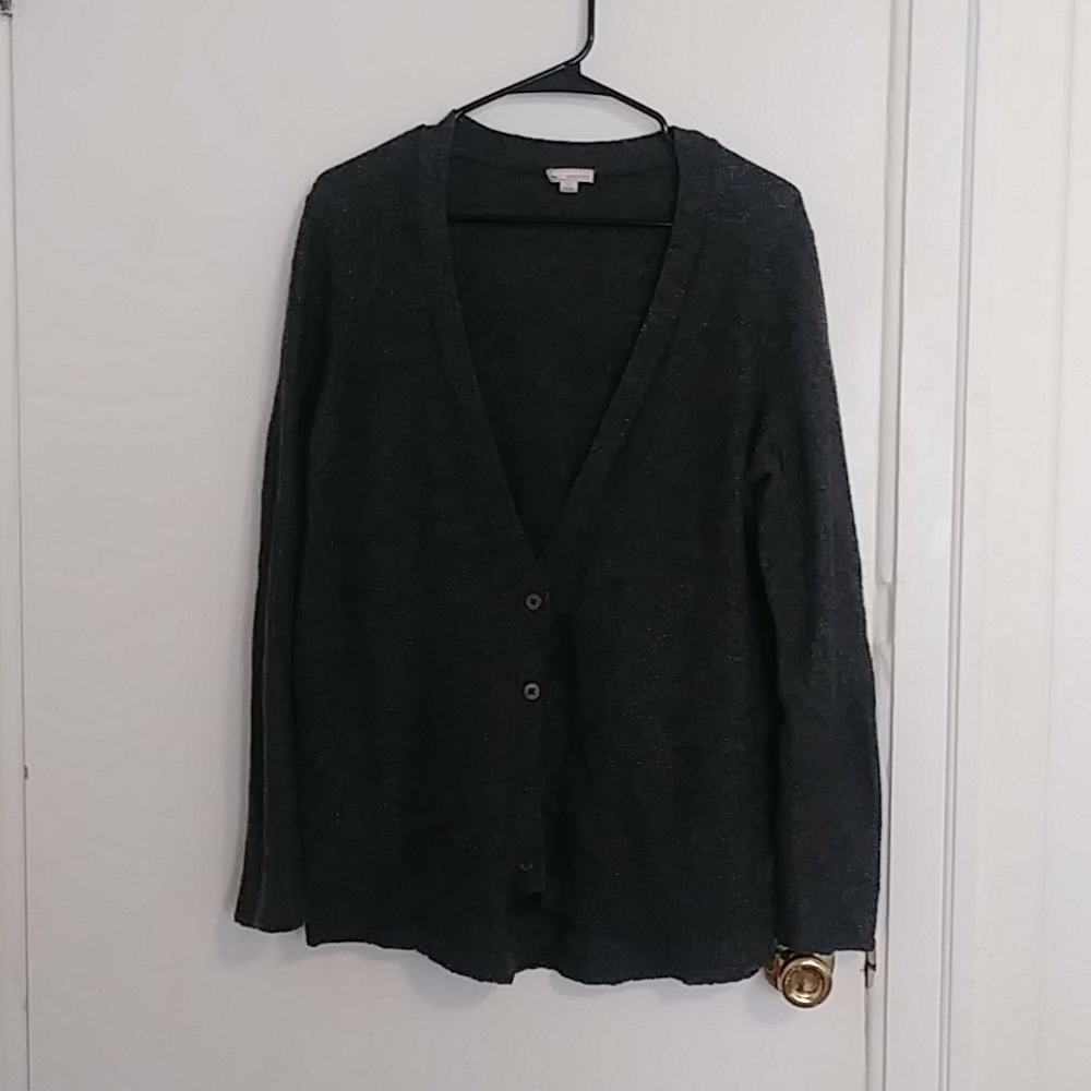 Gap Glittery Grey Cardigan